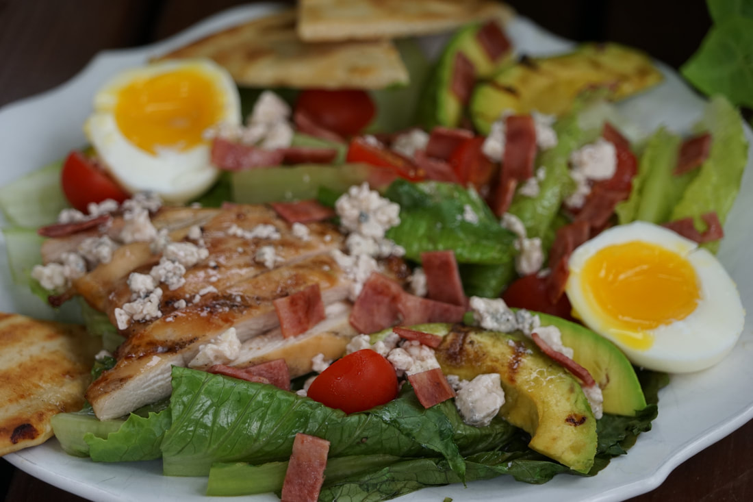 Grilled Chicken Cobb Salad - My Story in Recipes