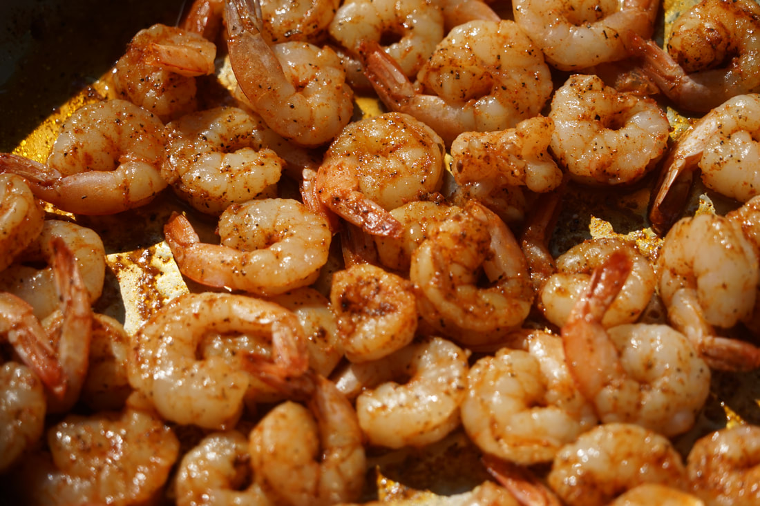 Creole Shrimp and Creamed Corn - My Story in Recipes